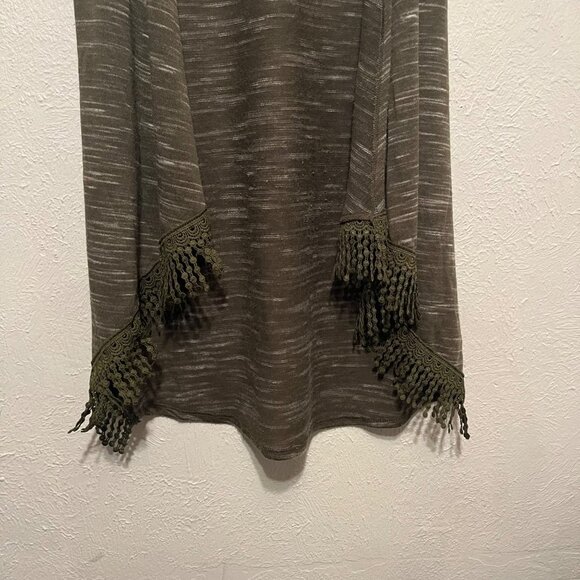 Self Esteem Women's Green‎ Hooded Cardigan Size M - Picture 3 of 4